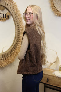 Gilet Naya – Chocolat