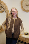 Gilet Naya – Chocolat
