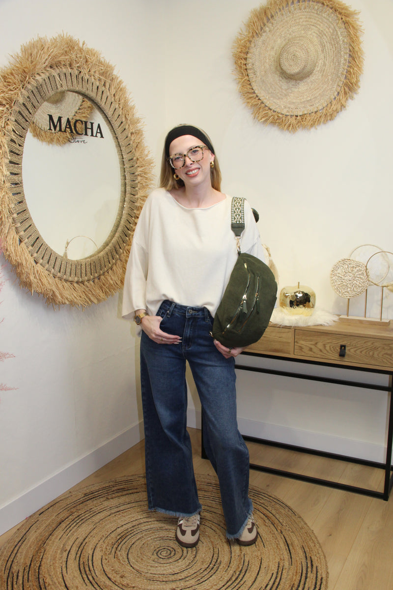 Pull Noélie – Oversize Écru