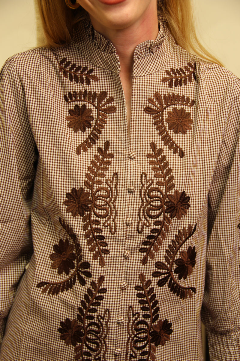 Blouse Mirella – Broderies Chocolat