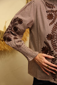 Blouse Mirella – Broderies Chocolat