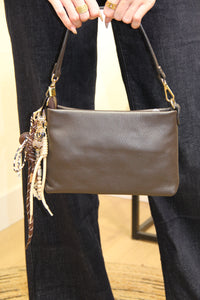 Pochette Louna – Chocolat Grainé