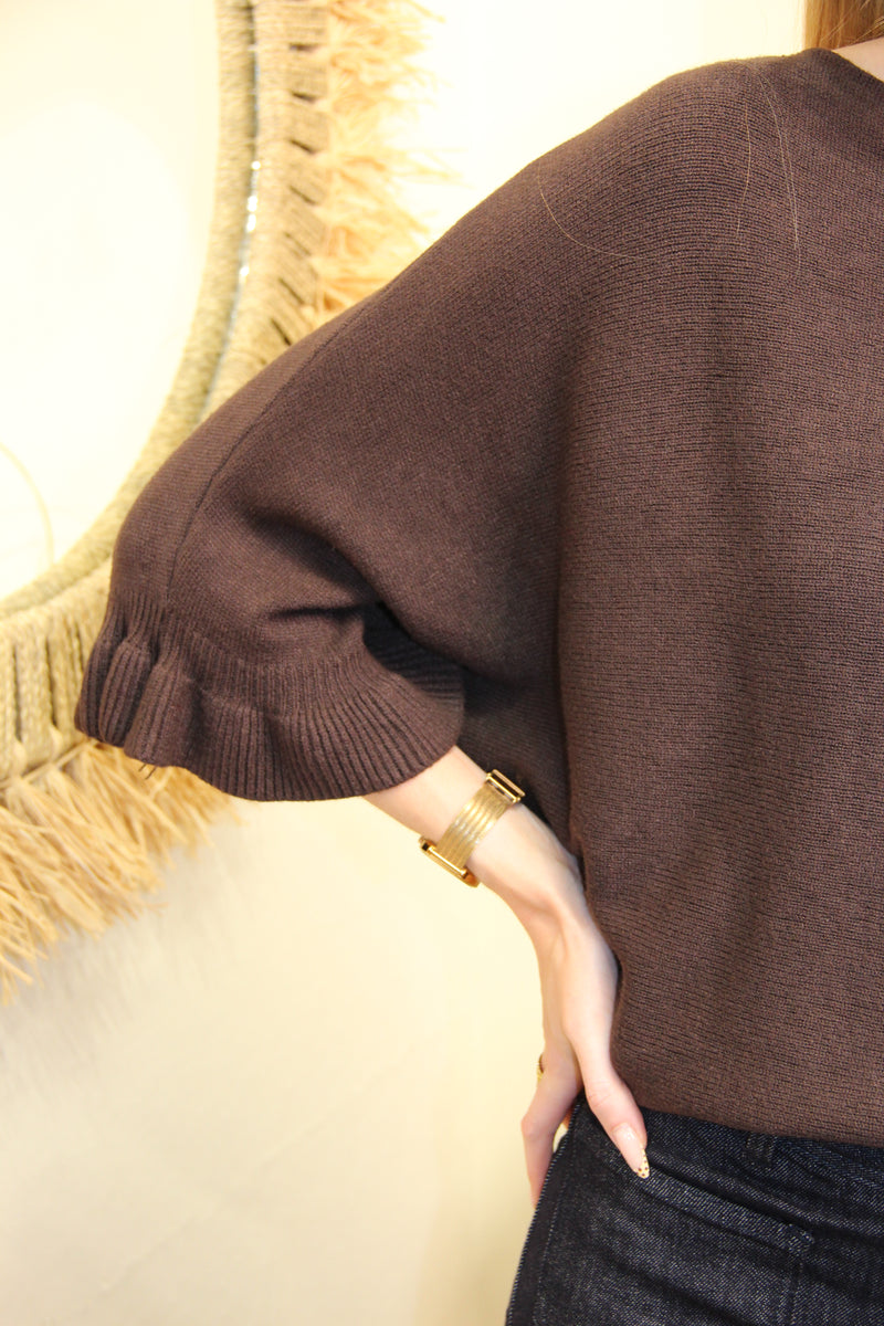Pull Clara – Maille Chocolat