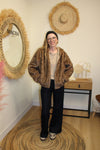 Veste Calista – Fausse Fourrure Noisette
