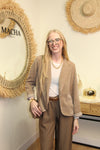 Veste Velveta – Beige Sable