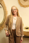Veste Velveta – Beige Sable