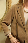 Veste Velveta – Beige Sable