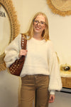 Pull "Nellie" – Écru Douillet