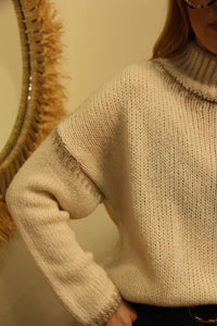 Pull "Elsa" – Col Cheminée Duveteux