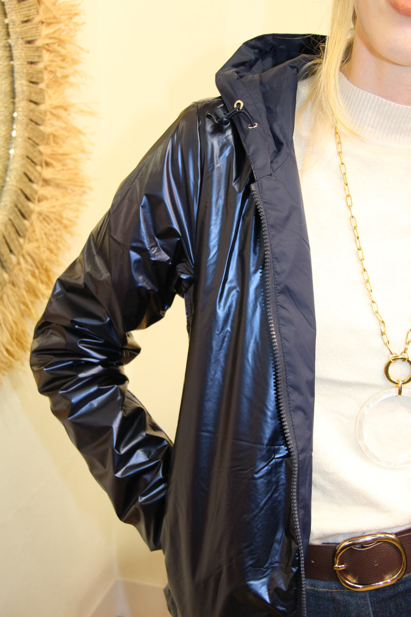 Veste Alya Réversible – Mat et Métallique