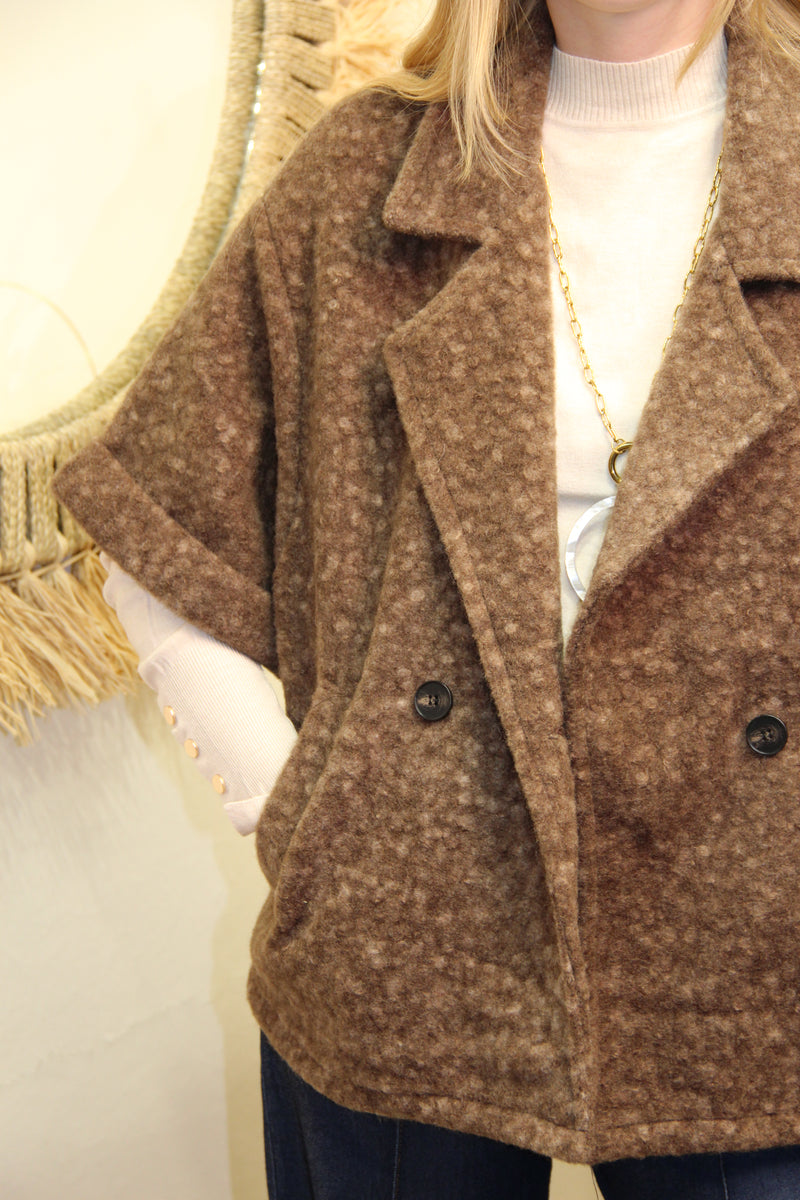 Veste Giulia – Marron Noisette