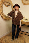 Veste Giulia – Marron Noisette