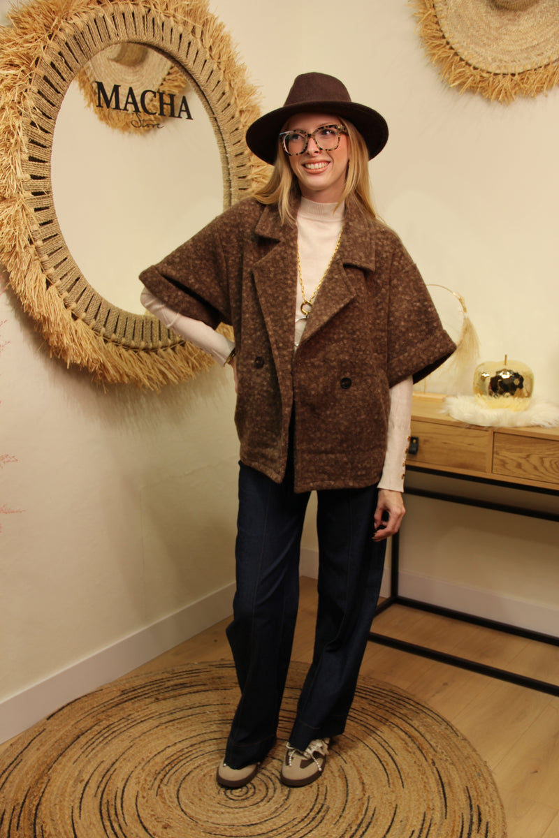 Veste Giulia – Marron Noisette