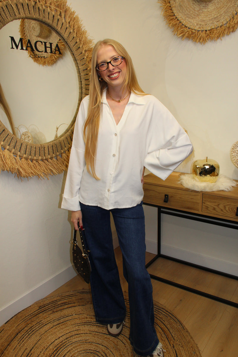 Jean Flare Bonnie – Bleu Denim