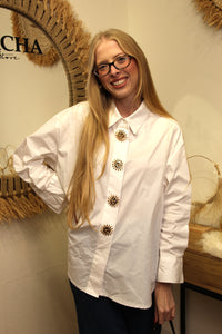 Chemise Solaria – Blanc Éclat