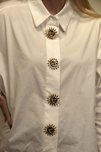 Chemise Solaria – Blanc Éclat