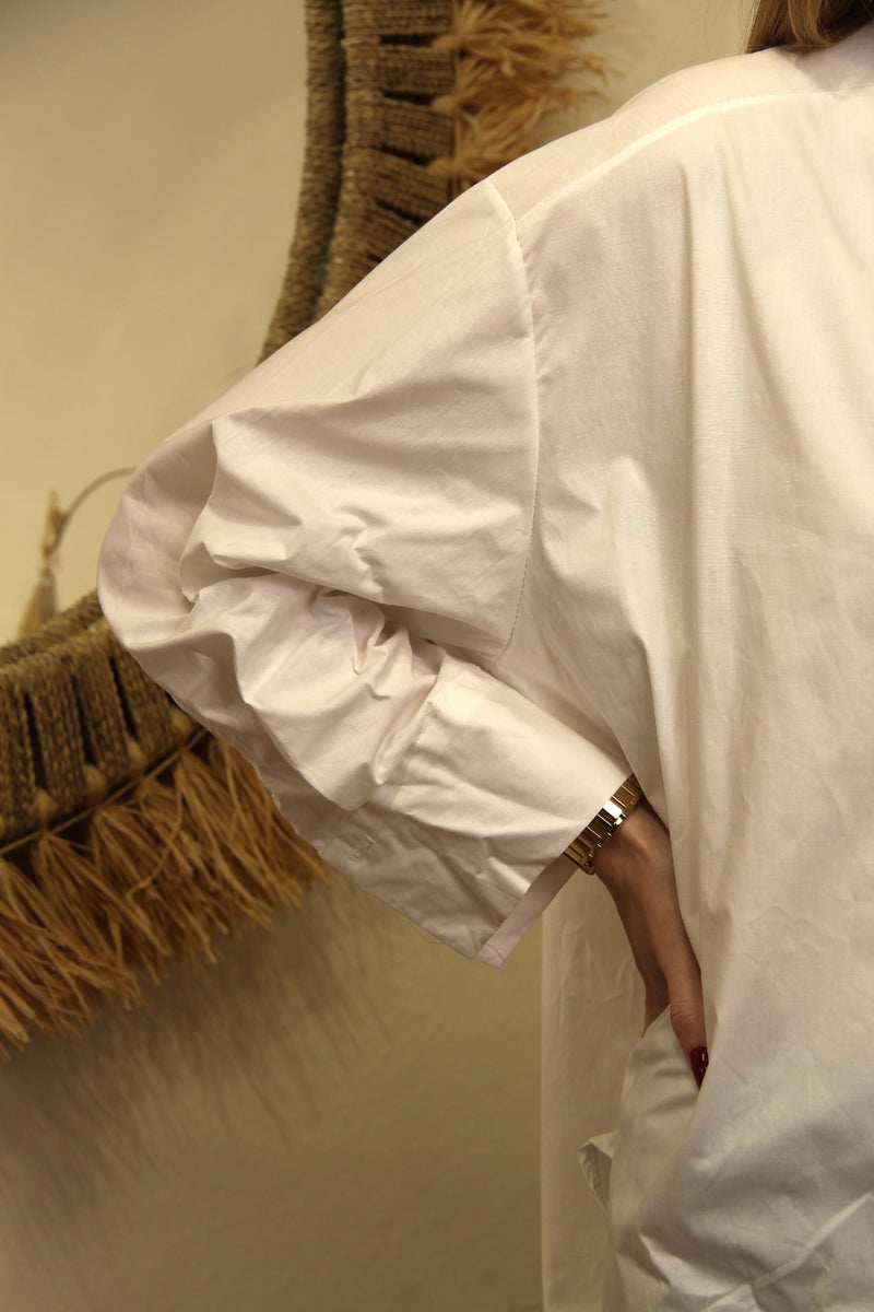 Chemise Solaria – Blanc Éclat