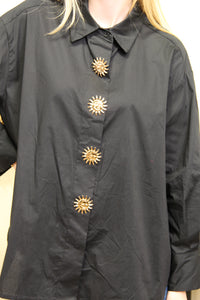 Chemise Solaria – Noir Ébène