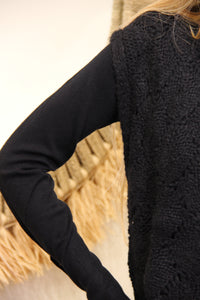 Alba – Gilet Sans Manches Noir