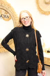 Alba – Gilet Sans Manches Noir