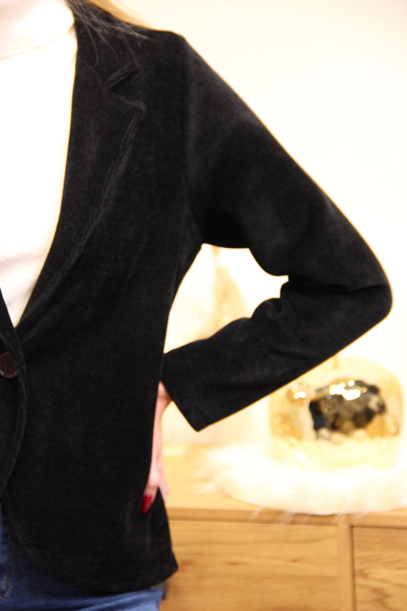 Veste Velveta - Noir Intense