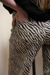 Zebra – Pantalon Évasé Imprimé Zébré