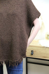 Pull Nadia – Maille Frangée Chocolat
