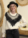 Pull Stella – Détail Sequins Noir