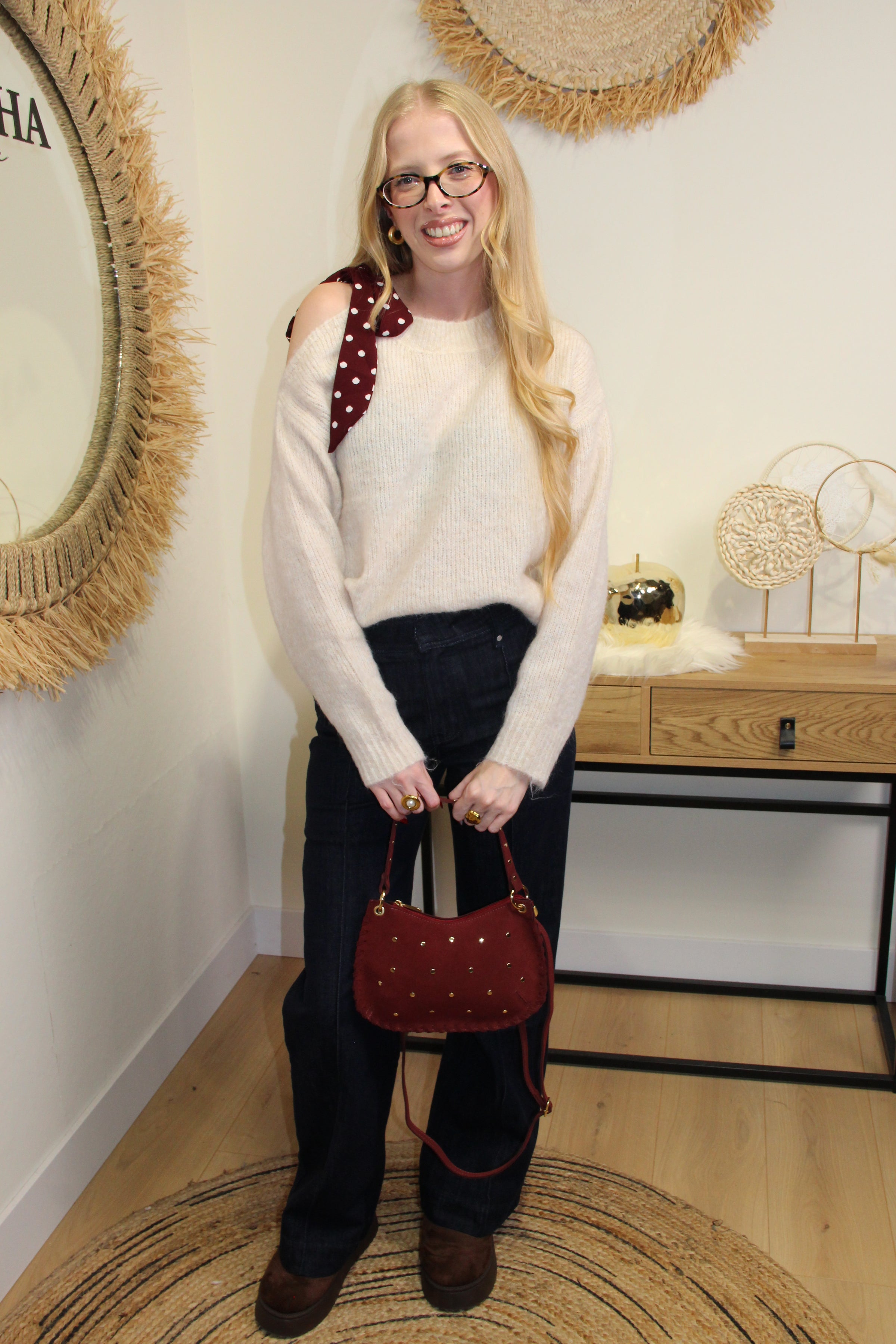 Jean Alice – Coupe Évasée Indigo