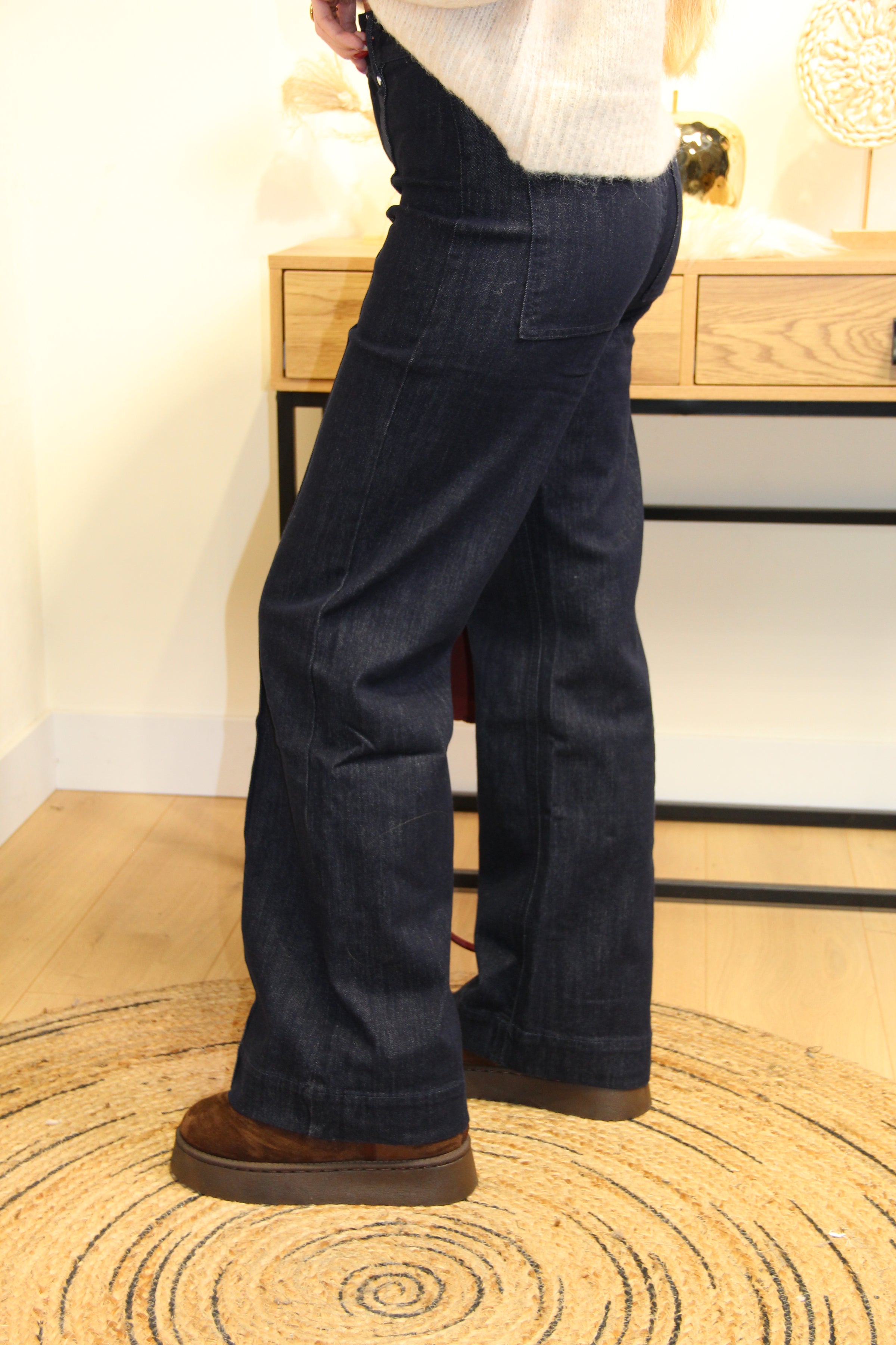 Jean Alice – Coupe Évasée Indigo