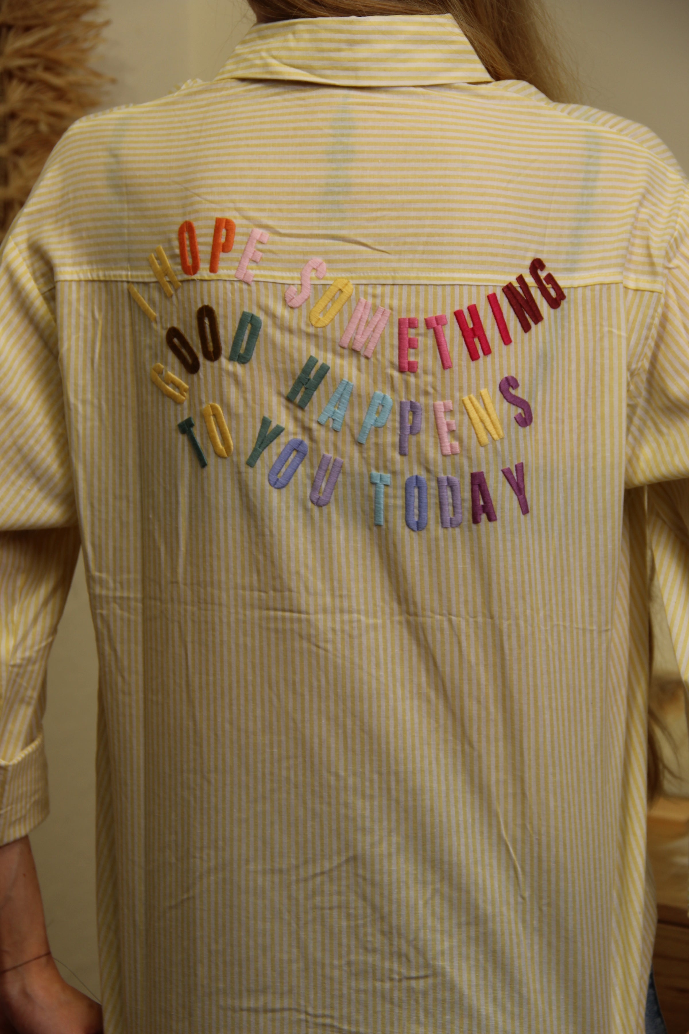 Chemise Sunny Mood – Message Brodé