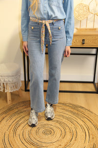 Jean Éloïse – Ceinture Fleurie Jaune